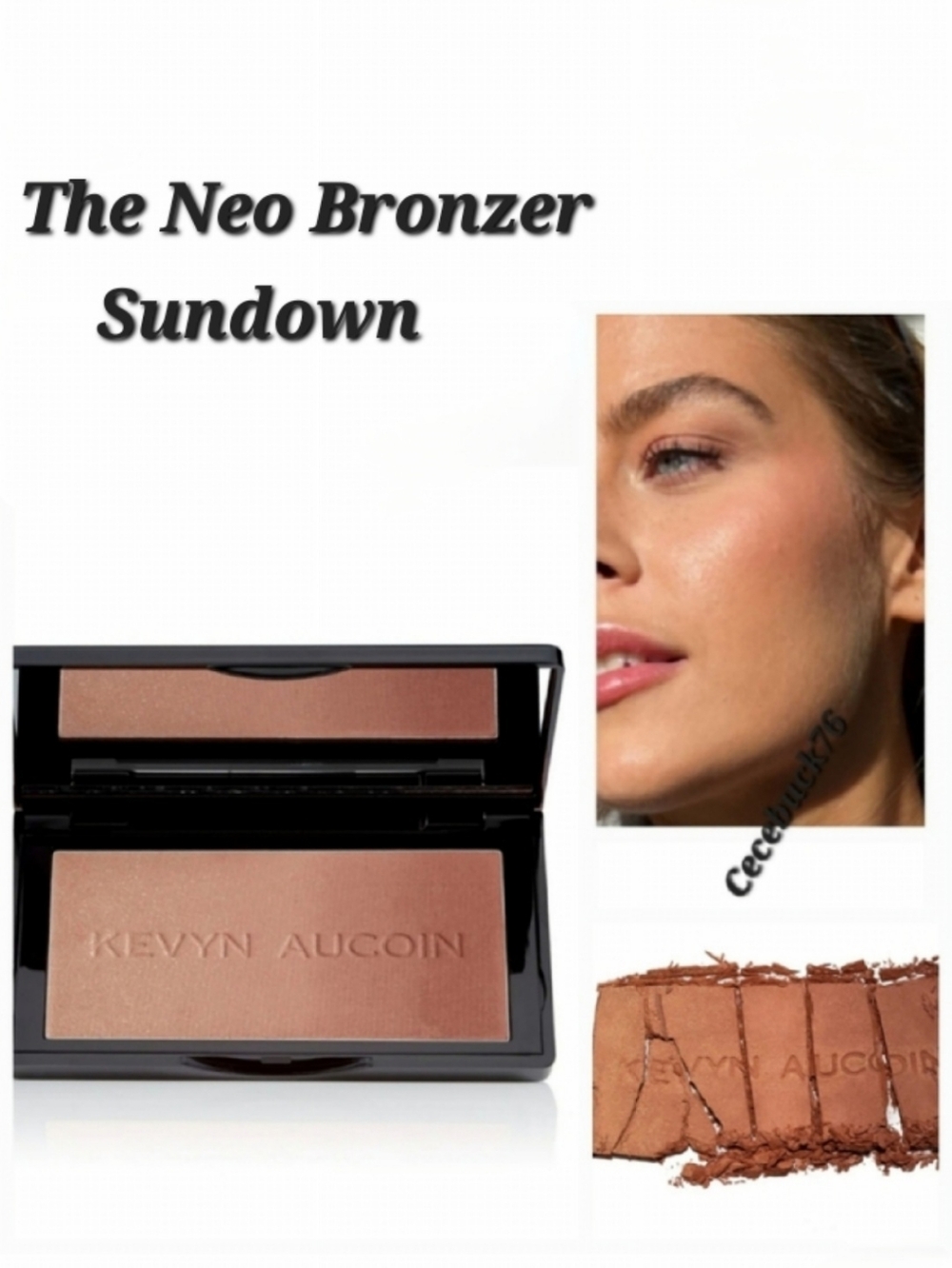 🌺Kevyn Aucoin Sundown Deep Neo Bronzer Blush Bronzer & Highliter Palette